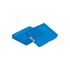 （まとめ）LIHITLAB AQUA DROPs デスクトレー トレイ A-5040-8青【×10セット】 送料無料！の通販は 8,560円