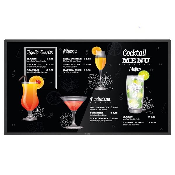 PHILIPS(ディスプレイ) 液晶ディスプレイ(サイネージ)55型/3840×2160/DVI、HDMI、DisplayPpoの通販は