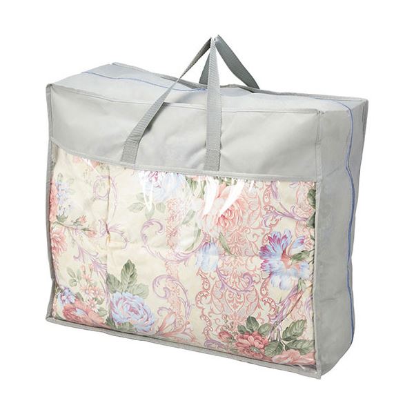 花浪漫 羽根ふとん バッグ入り 約150×210cm ピンク L7048574 送料込！ 8,750円
