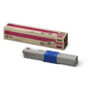 OKI 沖データ トナーカートリッジ 純正 【TNR-C4JM1】 マゼンタ 送料無料！の通販は
