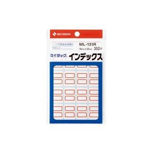 （まとめ）ニチバン マイタックインデックス ML-131R 小 赤【×20セット】 送料無料！の通販は 5,350円