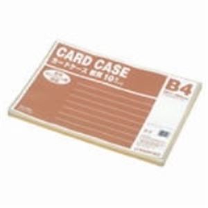 （まとめ）ジョインテックス 再生カードケース軟質B4*10枚 D067J-B4【×2セット】 送料無料！の通販は
