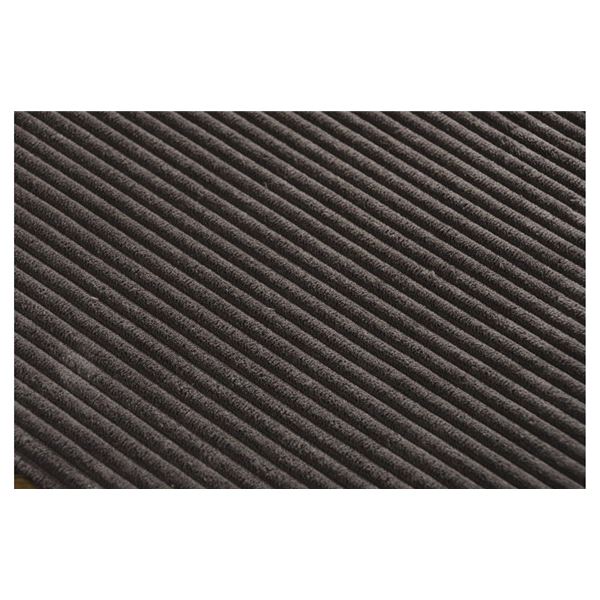 洗えるラグ付ローソファ/フロアソファ(コーディロイ生地) Lサイズ グレー【代引不可】 送料込！の通販は