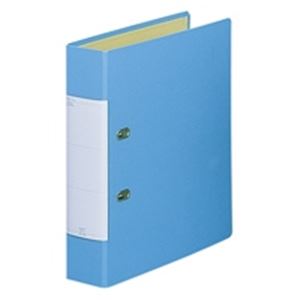 (業務用5セット) LIHITLAB D型リングファイル 【A4/2穴】 タテ型 G2250-14 水 送料無料！の通販は