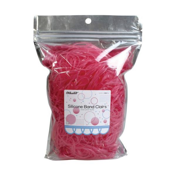 （まとめ）共和 オーバンド シリコーンバンドクレアス #16 内径38mm ピンク 300g GGS-300-PK 1袋【×5セの通販は