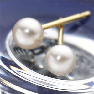 K18ベビーパールピアス 218706 （あこや真珠） 送料込！の通販は 10,296円