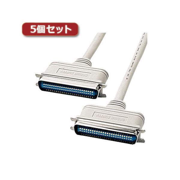 5個セット サンワサプライ SCSIケーブル KB-SCC1KX5 送料無料！の通販は