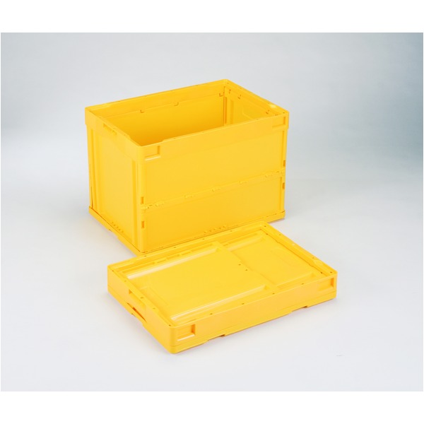 折りたたみコンテナ/オリコン 【60L/イエロー】 CB-S61NR 岐阜プラスチック工業【代引不可】 送料無料！