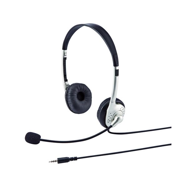 （まとめ）サンワサプライ タブレット用ヘッドセット MM-HS525TABN【×2セット】 送料無料！の通販は