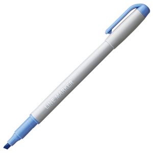 （まとめ） TANOSEE 蛍光マーカー シングルタイプ（キャップ式） ダークブルー 1本 【×100セット】 送料無料！の通販は 5,160円