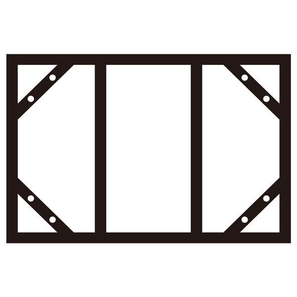 スライドアングル (300×600mm・明治山型用) KHT-3SA【代引不可】 送料無料！の通販は