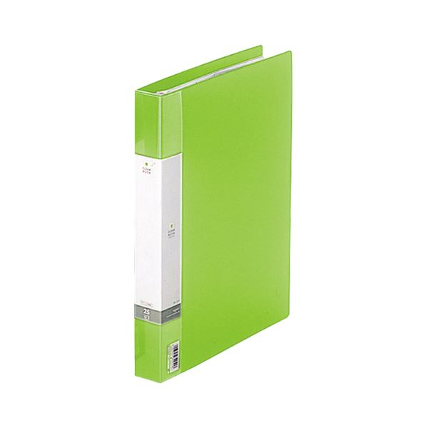 (まとめ) リヒトラブ リクエスト クリヤーブック(クリアブック)(ポケット交換タイプ) A4タテ 30穴 25ポケット付属 背の通販は