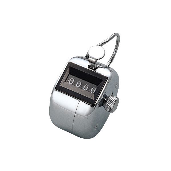 （まとめ） コクヨ 数取器 4桁 手持式 CL-201 1個 【×6セット】 送料無料！の通販は