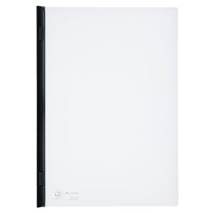 (まとめ) リヒトラブ リクエスト スライドバーファイル A4タテ 20枚収容 黒 502-10 1パック(10冊) 【×5セッ