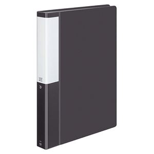(まとめ) コクヨ クリヤーブック(クリアブック)(POSITY) 固定式 A4タテ 60ポケット 背幅35mm ダークグレー 5,810円