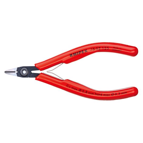 KNIPEX（クニペックス）7552-125 エレクトロニクスニッパー （#7551-125） 送料込！の通販は 8,026円