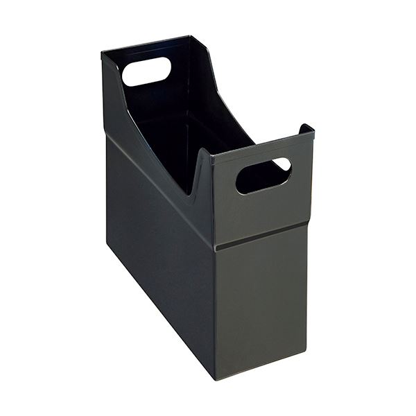 (まとめ) ライオン事務器 フリーボックス PP製A4ヨコ 背幅127mm ブラック CS-110P 1個  【×30セット】 の通販は 17,732円