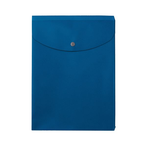 （まとめ）プラス シンプルワークポケット付エンベロープ マチ付 A4タテ ブルー FL-120CH 1枚 【×50セット】 送料の通販は 5,133円
