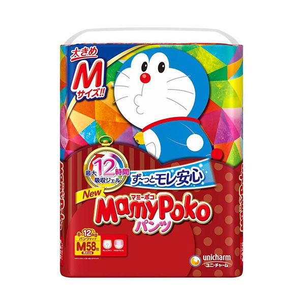 まとめ ユニ チャーム マミーポコパンツドラえもん M 1パック 58枚 5セット の通販はau Wowma 生活雑貨のお店 Vie Up