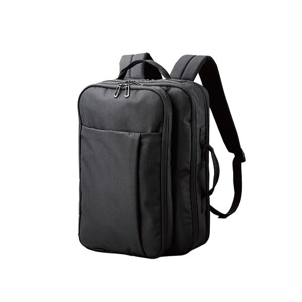 エレコム キャリングバッグ/ビジネスバックパック/2way/15.6インチ/ブラック BM-BSBPBK 送料無料！の通販は 5,814円