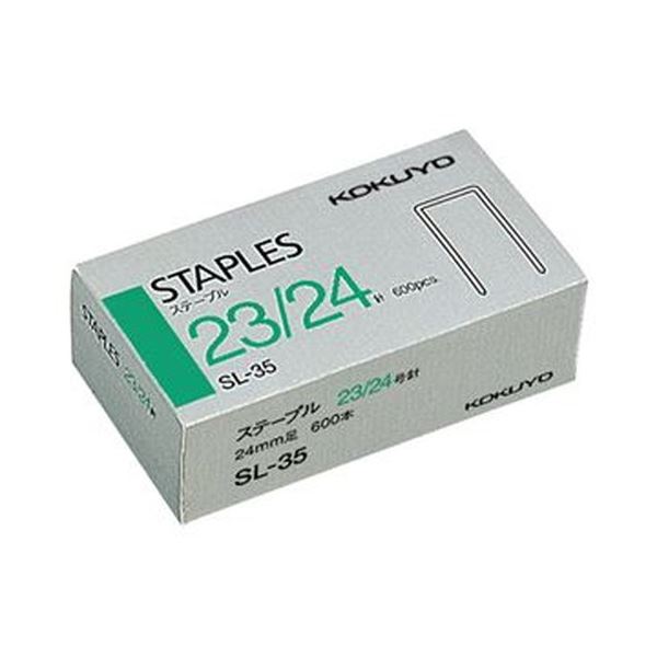 （まとめ）コクヨ ステープル針 23/24号針100本連結×6個入 SL-35 1セット（5箱）【×5セット】 送料無料！の通販は