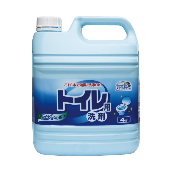 （まとめ）ミツエイ スマイルチョイストイレ用洗剤大容量【×5セット】 送料無料！の通販は 6,620円