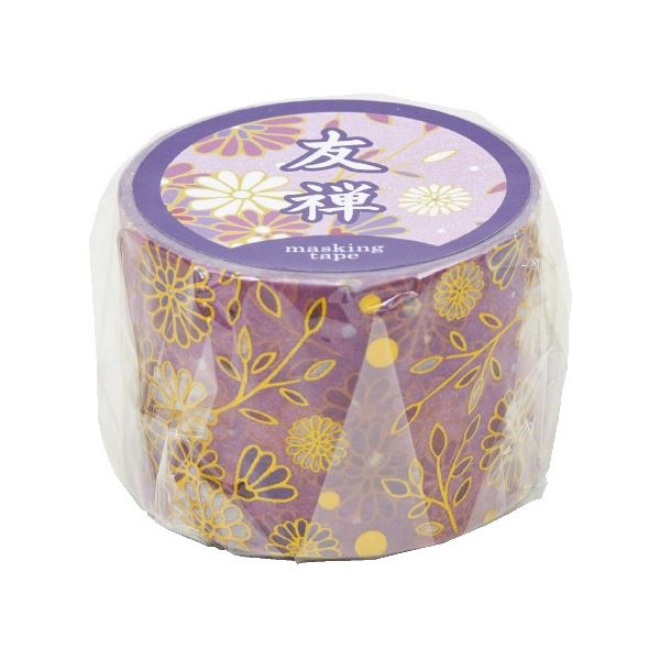 （まとめ）エヒメ紙工 友禅マスキングテープ 藤【×20セット】 送料無料！の通販は 10,624円