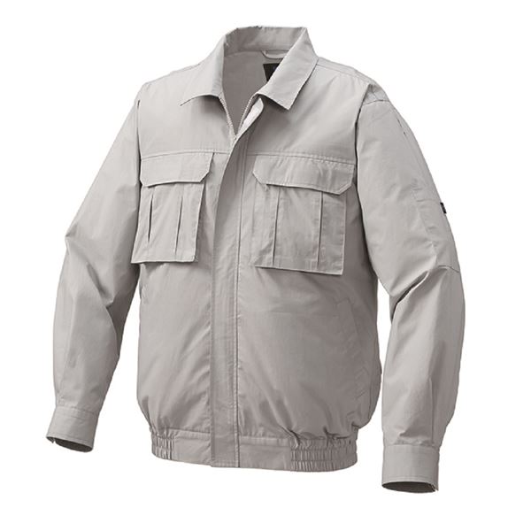 KU91900 空調服 R 綿薄手 脇下マチ付き 服のみ シルバー 4L 送料込！の通販は 7,150円