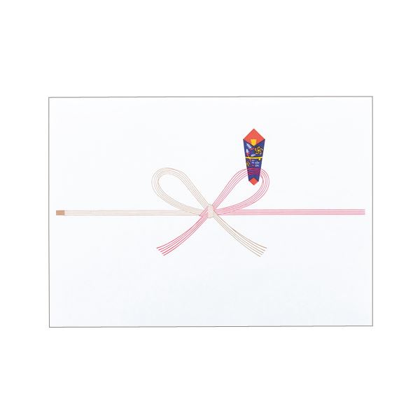 (まとめ) 寿堂 祝のし紙 花結 B5 コピー用FSC森林認証紙 55704 1パック（100枚）  【×30セット】 送料無料の通販は