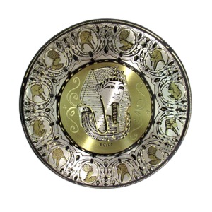古代エジプトお土産雑貨 飾り皿 壁掛け フック付き ファラオ 直径約cm エジプトのインテリア 送料込 の通販はau Pay マーケット 生活雑貨のお店 Vie Up