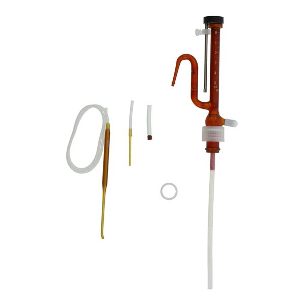 分注器 リビューレット 茶褐色 本体のみ 5mL 025120-51 送料無料！