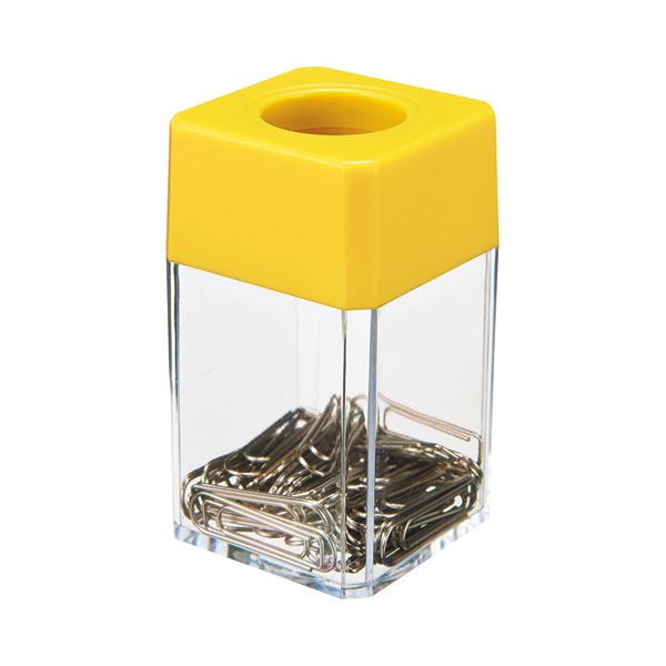 (まとめ) ゼムクリップホルダー イエロー TS-GB01-Y 1個  【×30セット】 送料無料！の通販は 8,340円