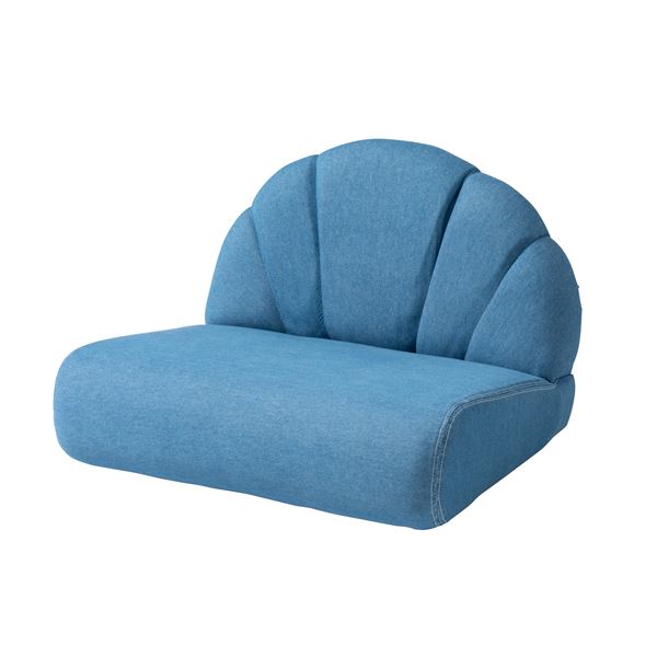 ペットソファー ペット用品 約幅59cm ブルー 木製フレーム コットン 完成品 プレゼント 贈り物 ギフト 送料込！の通販は