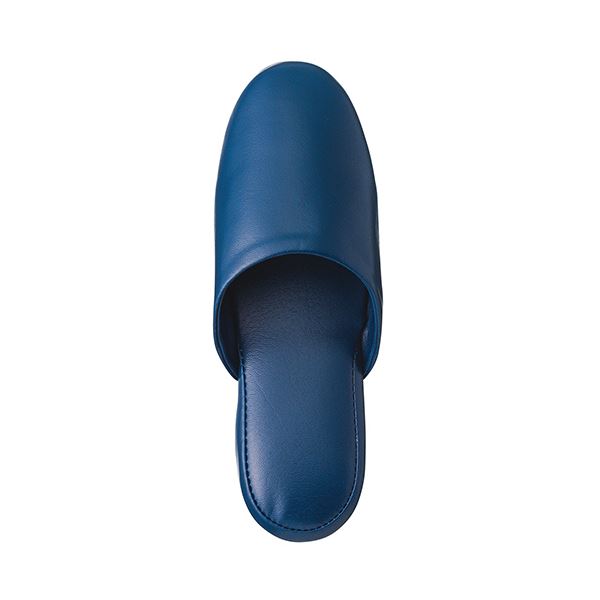 (まとめ）高周波レザースリッパ ブルー 10足【×3セット】 送料無料！の通販は 16,586円