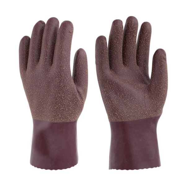 (まとめ) 東和コーポレーション トワロン 冬作業用 LL ブラウン 168-2L 1双 【×10セット】 送料無料！の通販は 7,708円