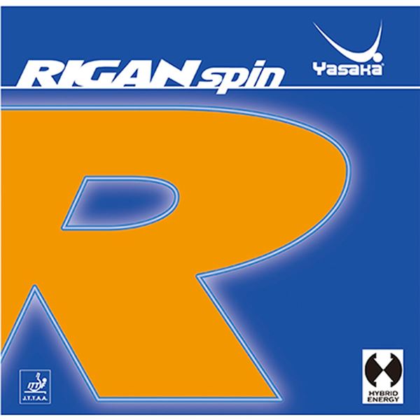 Yasaka（ヤサカ） 裏ソフトラバー RIGAN SPIN ライガンスピン レッド 厚 送料無料！の通販は
