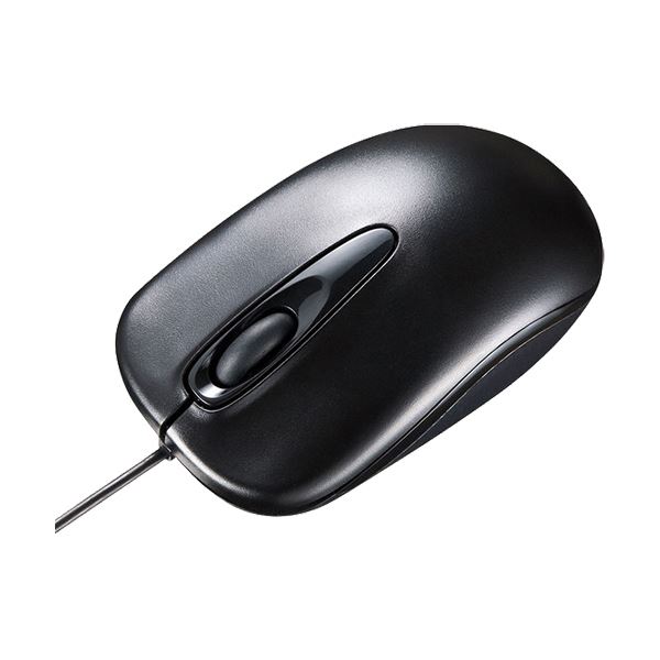 (まとめ) サンワサプライ 有線光学式マウスブラック MA-R115BK 1個 【×10セット】 送料無料！の通販は