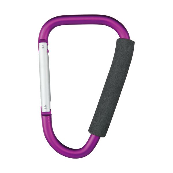 (まとめ) 高儀 ビッグカラビナ 200mmパープル 651807-200PA 1個  【×30セット】 送料無料！の通販は