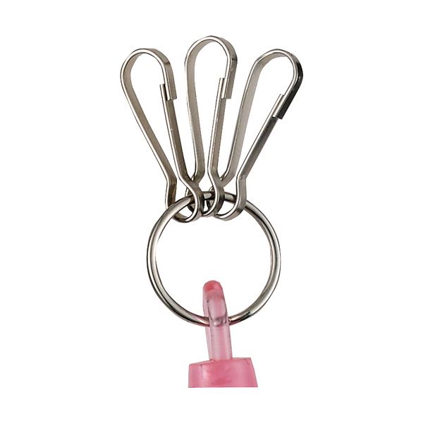 (まとめ) レイメイ藤井 コイルキーチェーン26~100cm ブラック GLK301B 1個  【×50セット】 送料無料！の通販は