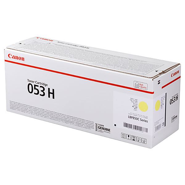 【純正品】CANON 2191C001 トナーカートリッジ053Hイエロー 送料無料！の通販は 63,410円