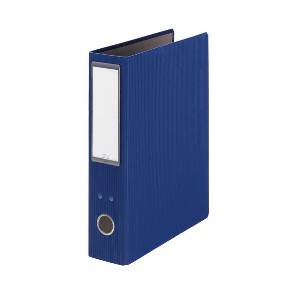 (まとめ) ライオン事務器パイプ式ファイル(アコルデ) A4タテ 500枚収容 50mmとじ 背幅70mm ブルー No.753 10,606円