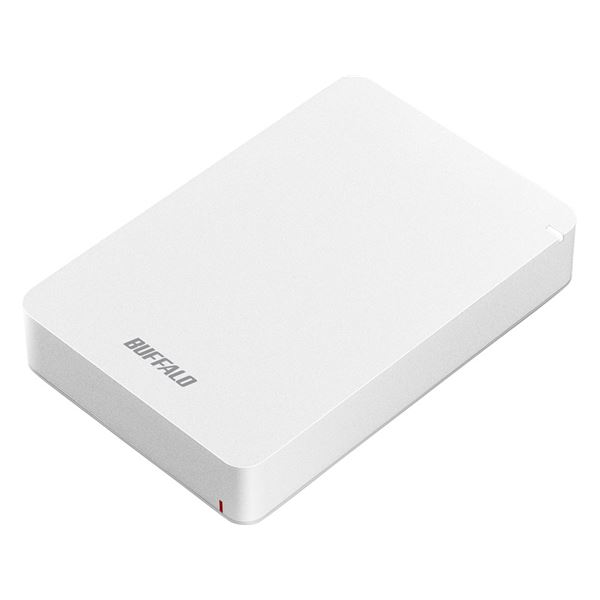 バッファロー USB3.1（Gen.1）対応 耐衝撃ポータブルHDD 5TB ホワイト HD-PGF5.0U3-GWHA 送料無の通販は