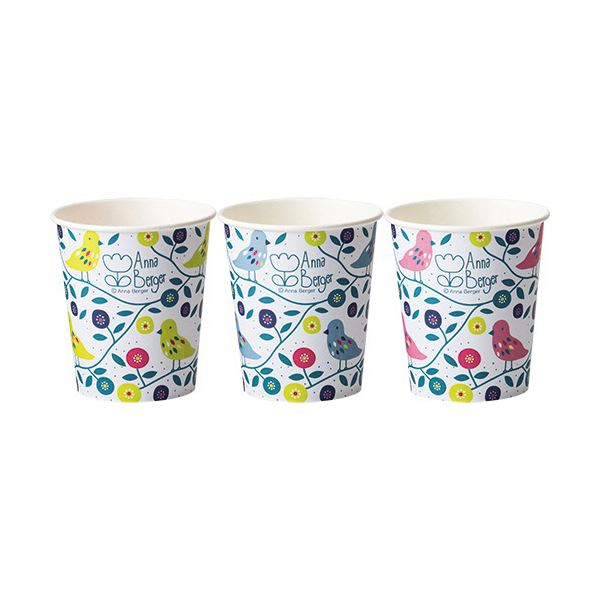 TANOSEE 紙コップ LittleBird 205ml（7オンス）1セット（2000個：80個×25パック） 送料無料！の通販は 14,030円
