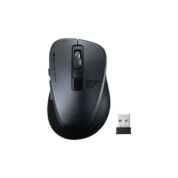 （まとめ）サンワサプライ 静音ワイヤレスマウス ブラックMA-WBL153BK【×3セット】 送料無料！の通販は