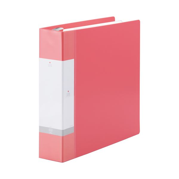 (まとめ）LIHITLAB クリヤーブック リクエスト G3808-3 A4S 赤【×2セット】 送料無料！の通販は