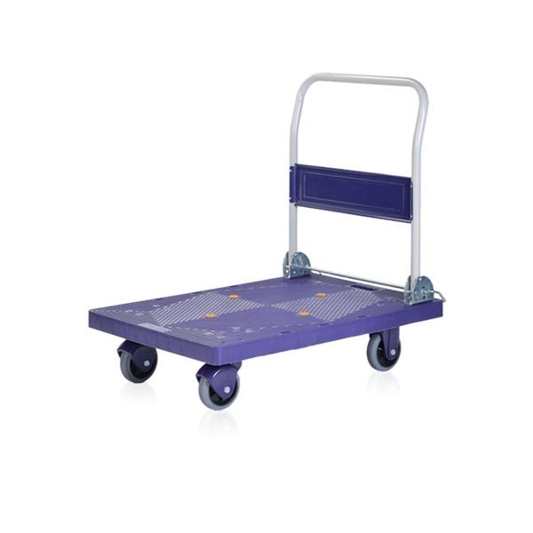 台車 最大積載荷重300kg 幅600mm 自立式 静音設計 樹脂 運搬 移動 配達 宅配便 集配 集荷 出荷 荷下ろし 物流業の通販は 22,900円