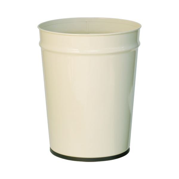 （まとめ） ぶんぶく テーパーバケット大アイボリー OTL-3 13.3L【×5セット】 送料無料！の通販は