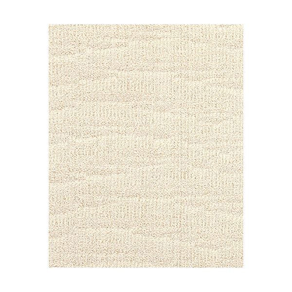 カーペット/ラグマット 【江戸間8畳 アイボリー】 ホットカーペット・ロボット掃除機対応 日本製 『ポート』 プレーベル【代引不