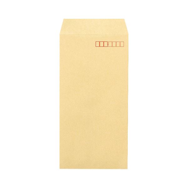 (まとめ) ピース 再生クラフト封筒(厚口タイプ) 長3 100g/m2 〒枠あり 540 1パック(70枚) 【×30セットの通販は