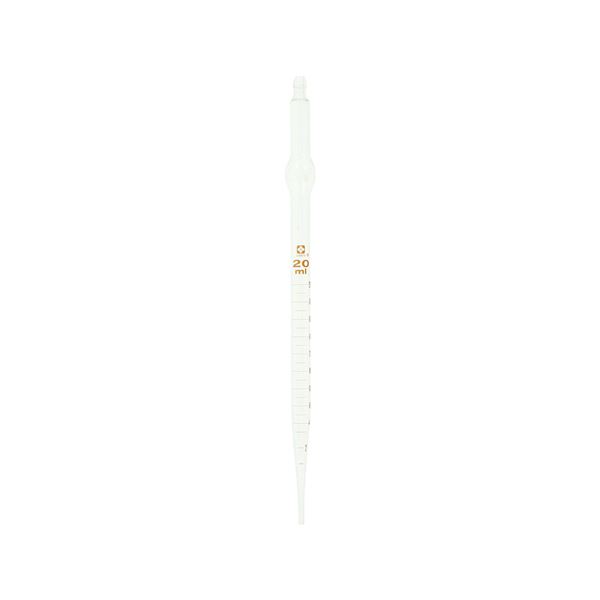 駒込ピペット 20mL 【020510-20A】 送料無料！の通販は 11,001円